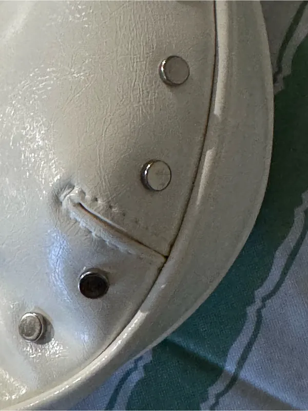 Madden NYC White Studded Shoulder Bag - Image 6