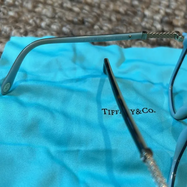 Tiffany & Co. Eyeglasses with Case and Cloth - Image 7