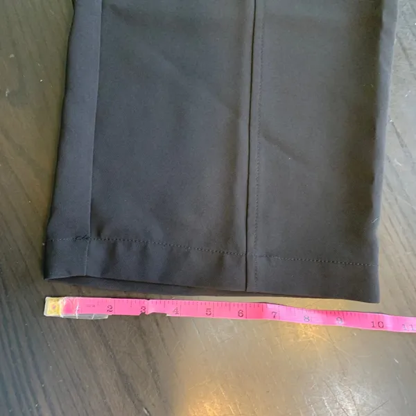 ZARA‎ Women Cargo Pants Black XL Wide Leg Utility Pocket High Waisted - Image 11