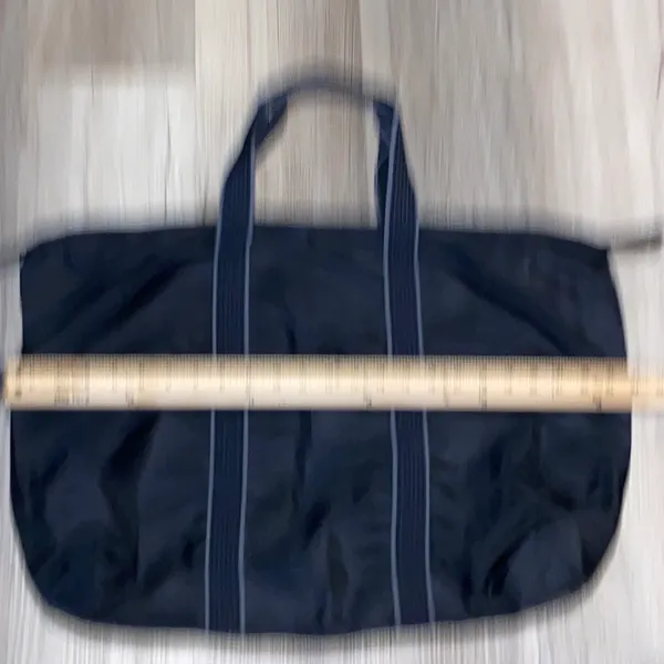 Vintage Pierre Cardin black canvas duffle bag - Image 8