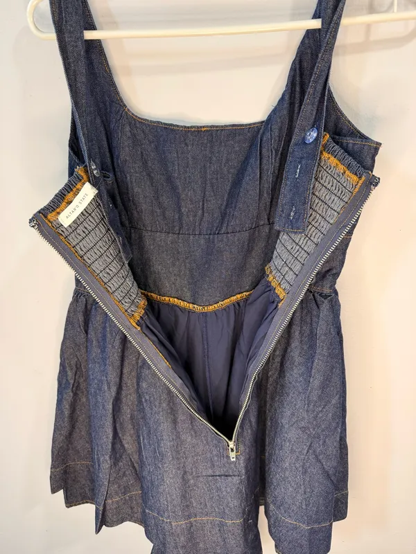 Altar'd State Denim Romper Size S - Image 5
