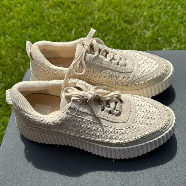 DolceVita Women'n Dolen Sneakers Sandstone Knit Sz 9 - Image 10