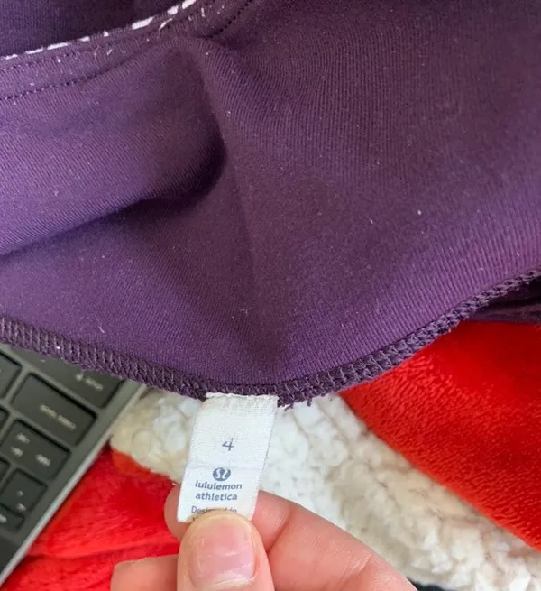 Lululemon Purple Wunder Under Leggings - Image 4