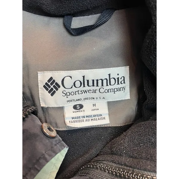 Columbia Sportswear‎ Omni Tech Waterproof Breathable Jacket Womens S Beige Grey - Image 2