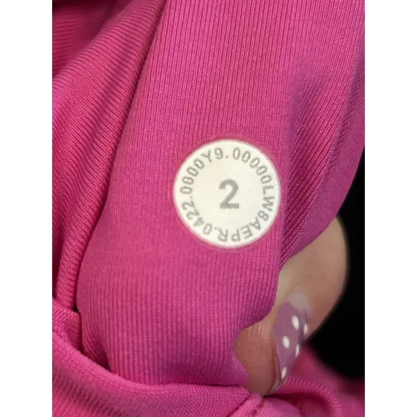 Lululemon Hotty Hot Skirt Womens 2 Tennis Pickleball Sonic Pink Skirt W8AEPR - Image 6