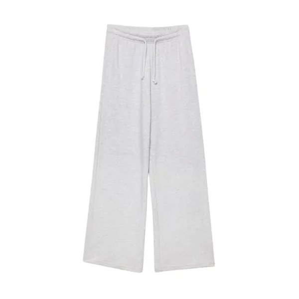 Stradivarius Wide Leg Jogger Trouser in Gray, Size M​​ - Image 2