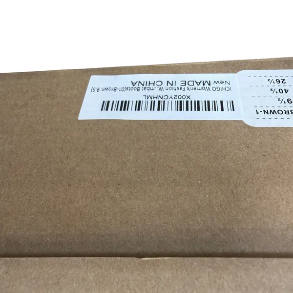 ICHIGO Women's Combat Boots 9.5 Tan Suede Lace Up Side Zip Lug Sole NIB - Image 4