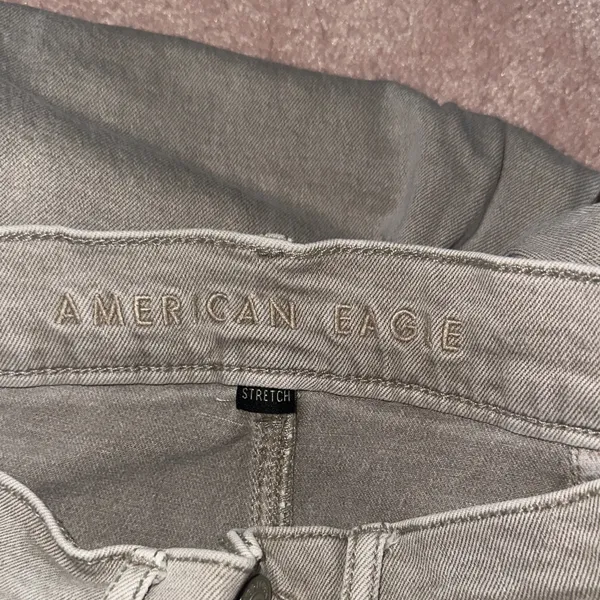 American Eagle Green Gray Stretch Skater Jeans - Image 6