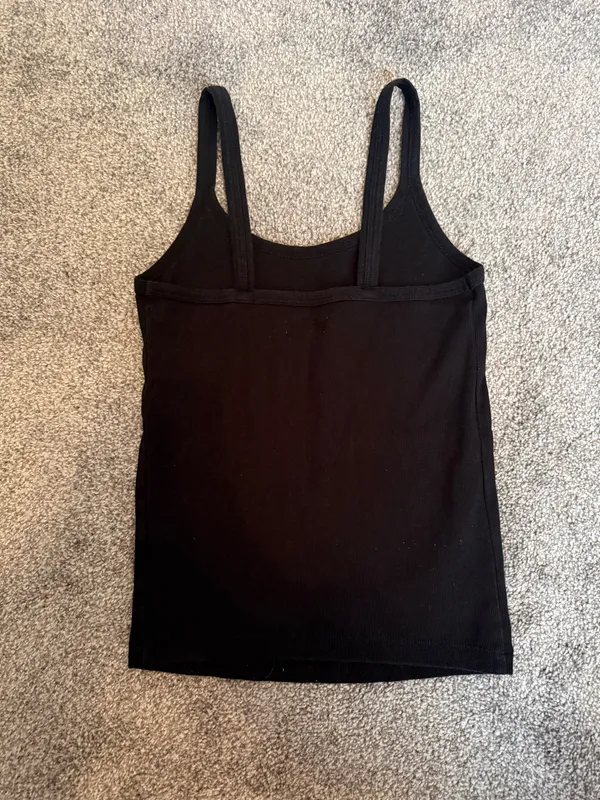 Wild Fable Black Ribbed Tank Top - Image 3