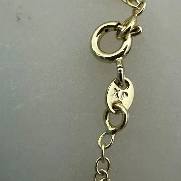 14K Gold Plated XP Women Set Necklace Chain Earring Heart Oro Laminado Everyday - Image 9