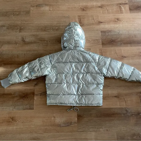 NWT: Pistola Shazia Metallic Puffer Jacket - Image 4