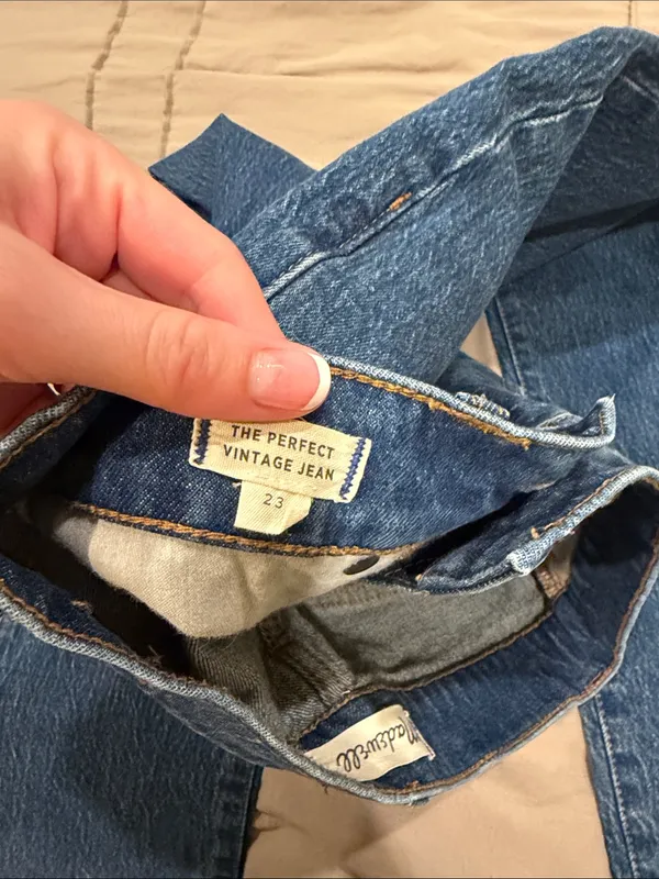 Madewell Straight Leg Jeans in Denim Blue - Image 3