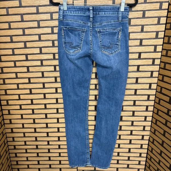 Silver Jeans Suki Straight‎ Leg Jeans Size 25W/32L - Image 2