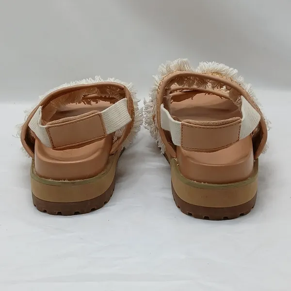 Coconuts By Matisse Fuji Platform Sandals Shoes Women's Size 6M Tan Beige Boho - Image 6