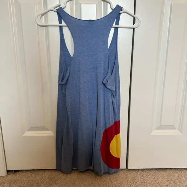Women's Colorado tank top Blue Size XL - Image 4
