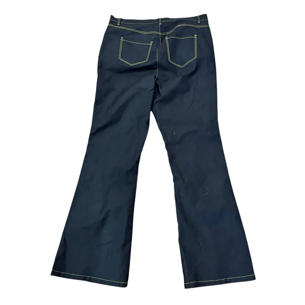 Unique Vintage Star Power‎ Flare Jeans Contrast Stitching 1X/16 - Image 4