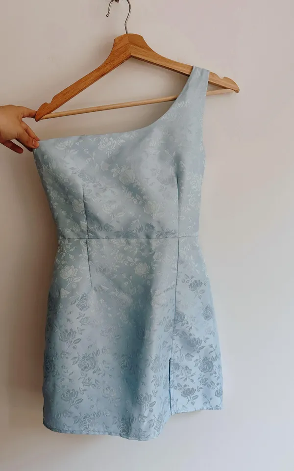 Lucy in the Sky Blue Mini Dress - Image 6
