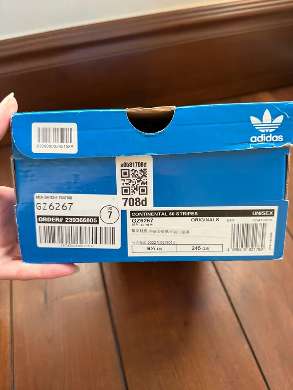 Orange Adidas Sneakers W9 - Image 3