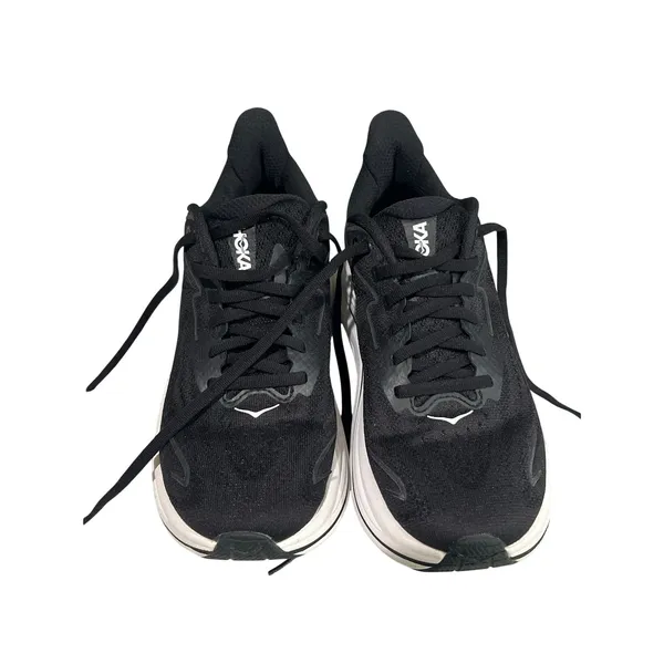 HOKA One One Clifton 10 Women’s 6.5 B Black White Running Shoes 1162031 BWHT - Image 10