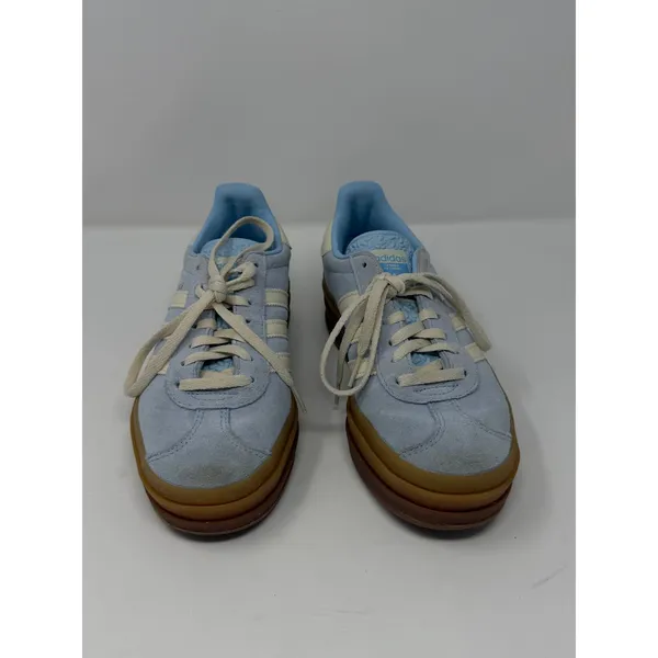 Adidas Gazelle Bold Platform Sneaker Light Blue Cream Gum Women Size 6.5 - Image 4