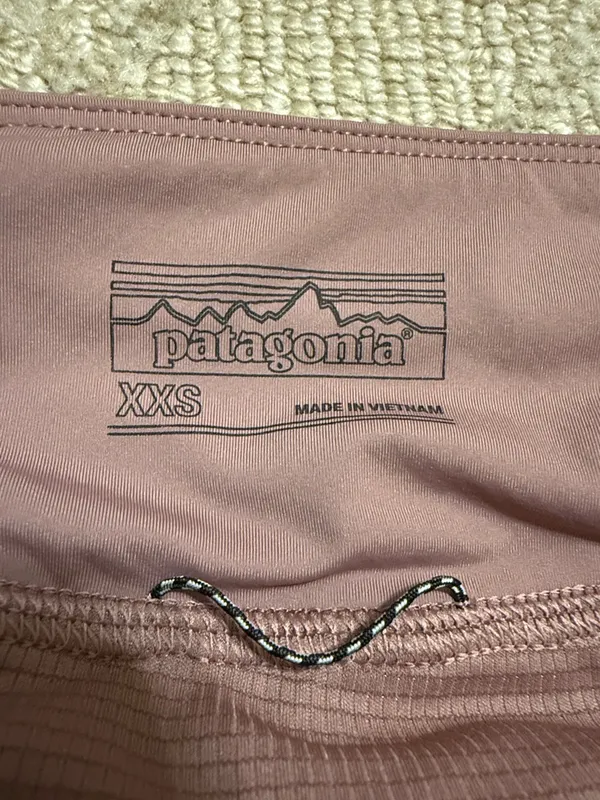 PATAGONIA Women's Dusty Purple High-Rise Strider Pro Shorts Size XXS - Image 4