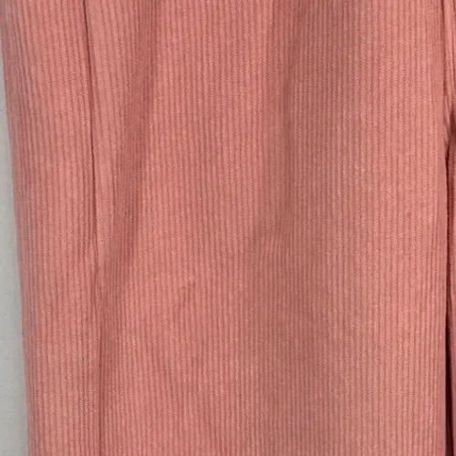 Halara Pink Corduroy Pul On Wide Leg Pants Women's MED Tall NWT Academia‎ Preppy - Image 4