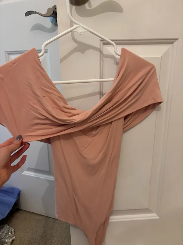 Sophie Rue Pink off the shoulder bodysuit - Image 5