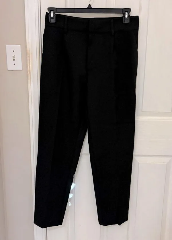 SHEIN Aveloria High Waisted Cropped Women’s Black Pants - Image 6