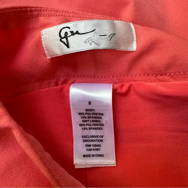 Greg Norman Coral Athletic Skirt Women’s Size 8 Tennis Golf Activewear - Image 6
