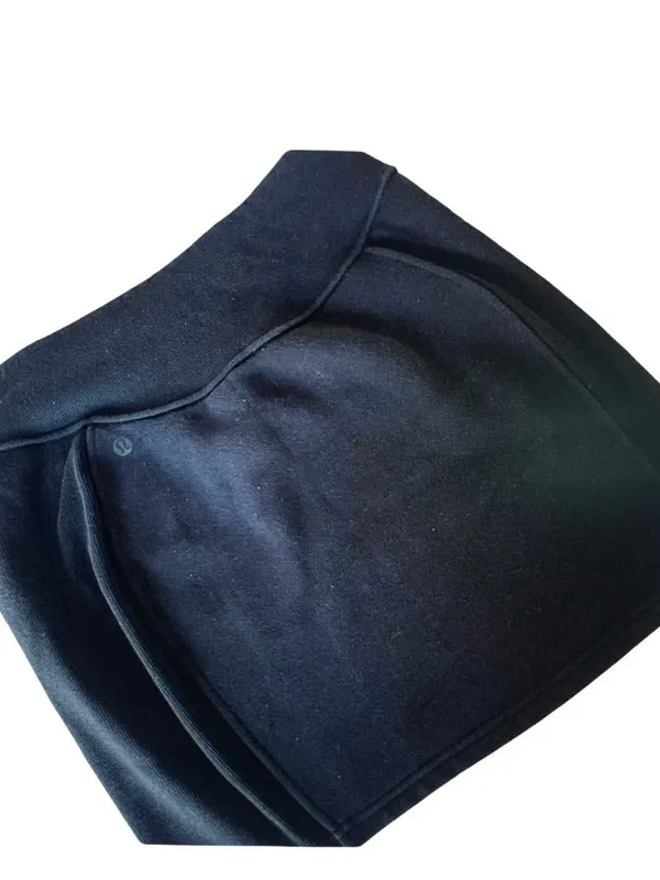 lululemon Scuba High Rise Mini Skirt Black Size Medium Workout. Summer Casual - Image 3