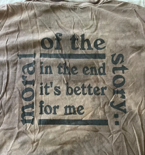 Niall Horan Merch Tee Brown Size L - Image 4