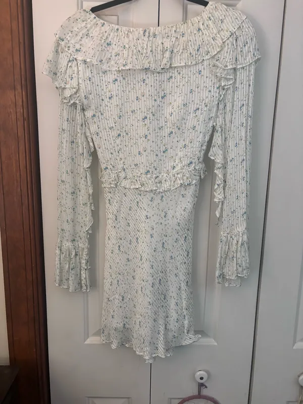 Free People Sweetest Thing Long Sleeve Mini Dress - Image 7