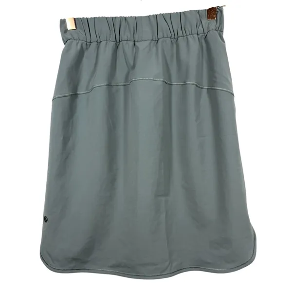 Lululemon Women's On‎ The Fly Skirt Gray Size 4 Activewear Athleisure Sporty - Image 7
