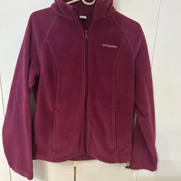 Columbia Maroon Fleece Outerwear - Image 2
