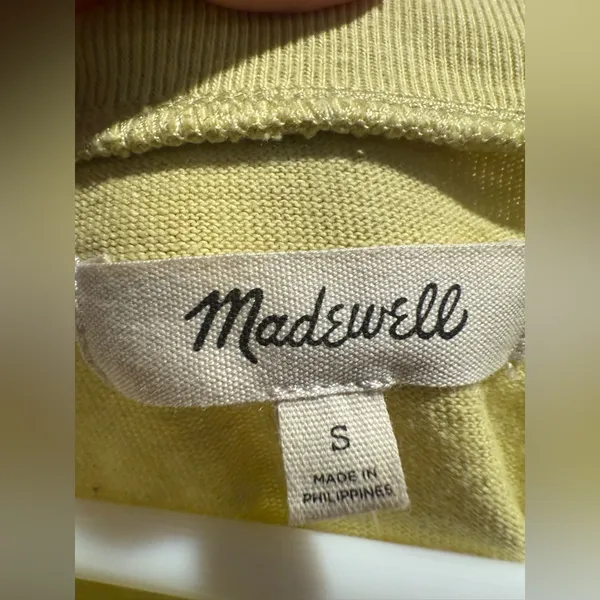Madewell Tee‎ Banded Muscle Tee Size Small - Image 6