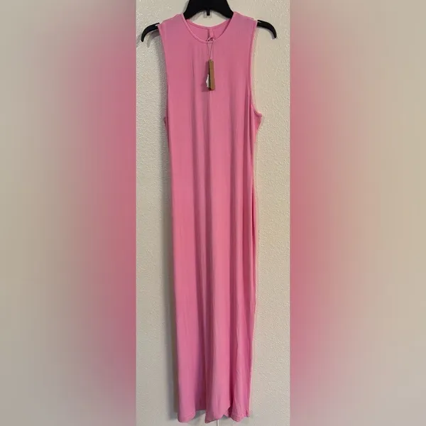 SKIMS Soft Lounge Sleeveless Dress in Pink NWT - Image 2