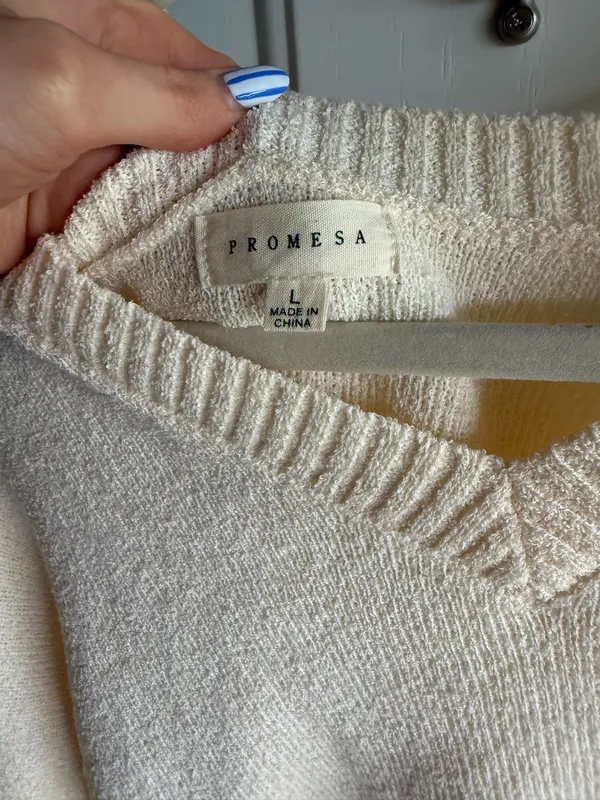 white promise sweater - Image 2