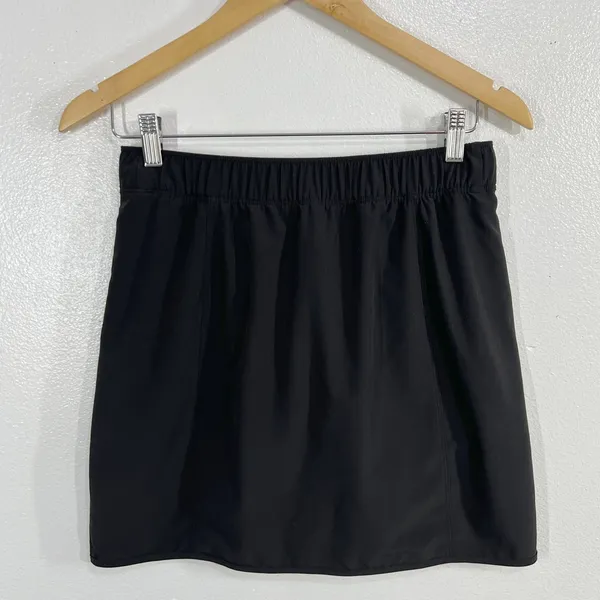 Patagonia Fleetwith Skort Size Extra Small XS Black Hiking Athletic Wrap Skirt - Image 4