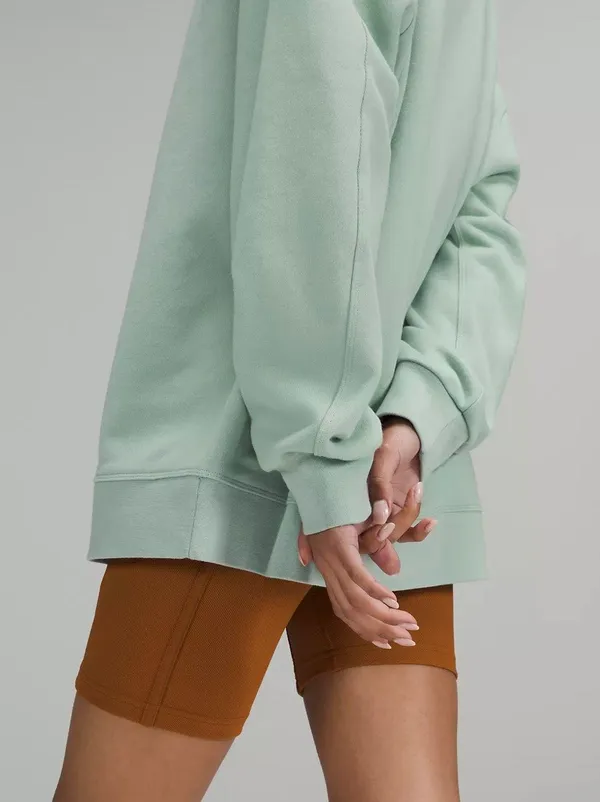 Lululemon Perfectly Oversized Crew Color in SVBL size in 8 NWT - Image 5