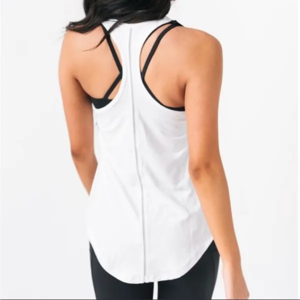 Zyia NWT Active Effortless White Tank Top  XXL - Image 12