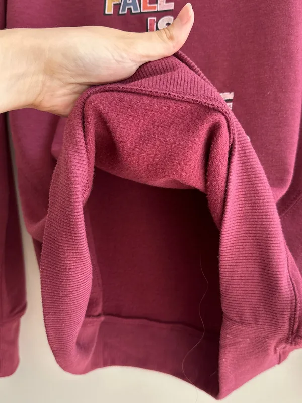 C&C California “Fall Is My Favorite Color” Maroon Sweatshirt, Size Medium - Image 14