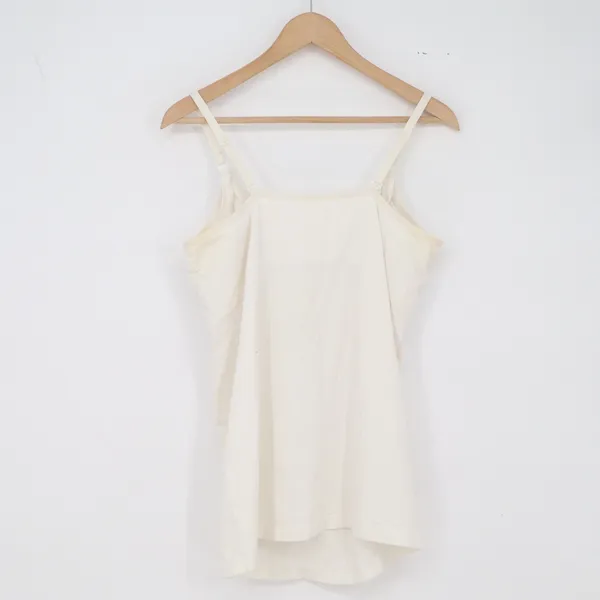 Under Control Nursing Camisole Womens XL Maternity Ivory Clip Down Straps Good - Image 4