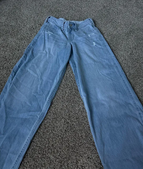 Hollister striped low rise jeans - Image 3