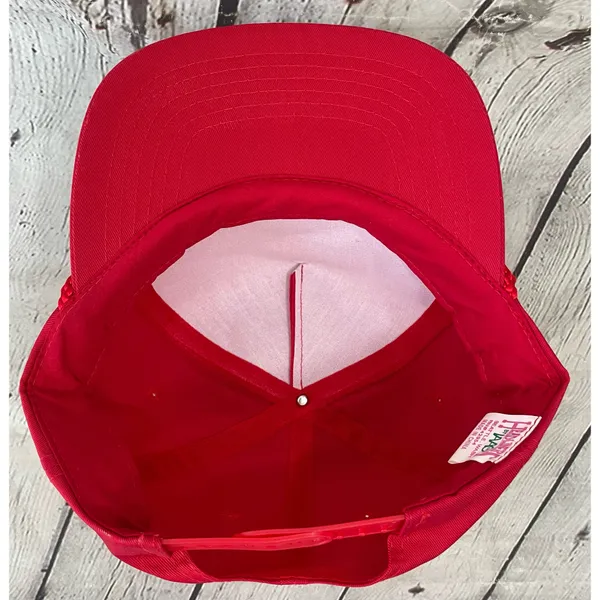 Vintage Red Dog Saloon Snapback Trucker Hat - Image 5
