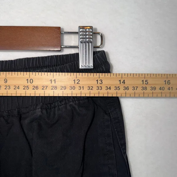 Sangtree Cargo Pants Women Small Purple Black Two Tone Split Streetwear Joggers - Image 3