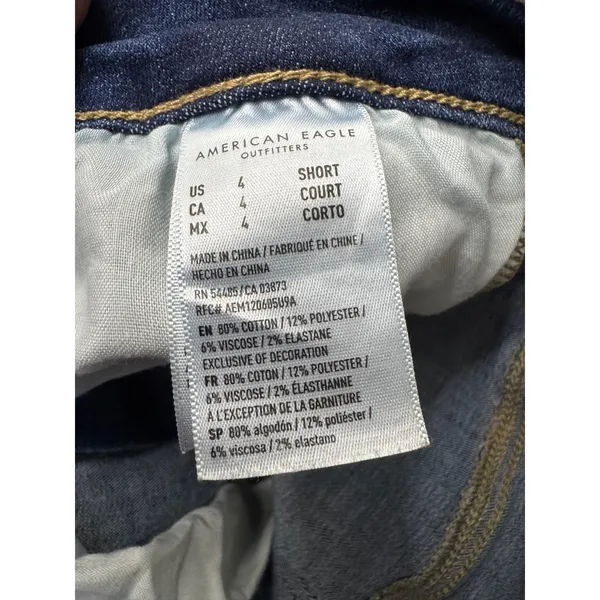 American Eagle Next Level‎ Stretch Next Level Stretch 4 Distressed Skinny Jeans - Image 8