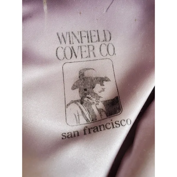 VTG Winfield Cover Co Brown Suede Leather Cowboy Hat Men Women Large Western - Image 9