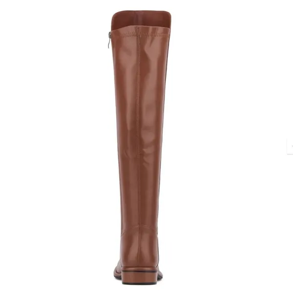 TORGEIS Women's Genevieve Thigh High Boots, Cognac, Size 7.5, NWOT - Image 2