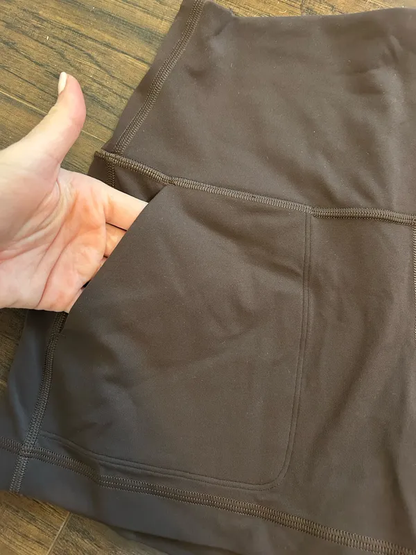 Lululemon Align High-Rise Shorts Brown - Image 2