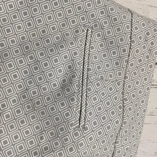Crosby. Geometric Skinny Ankle Pants Gray Size 6 - Image 5